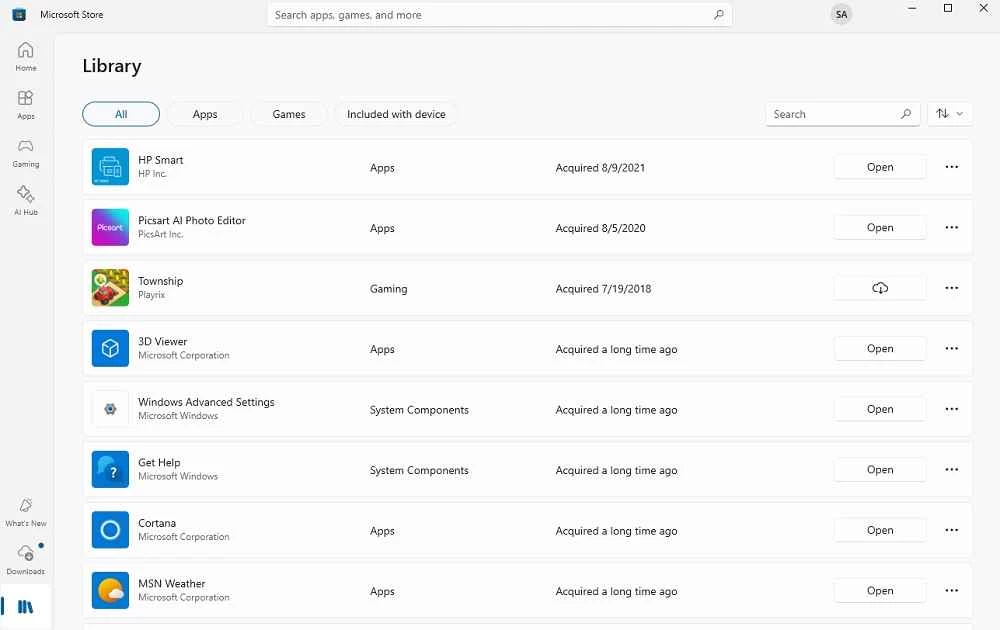 MyApps — скриншот 1